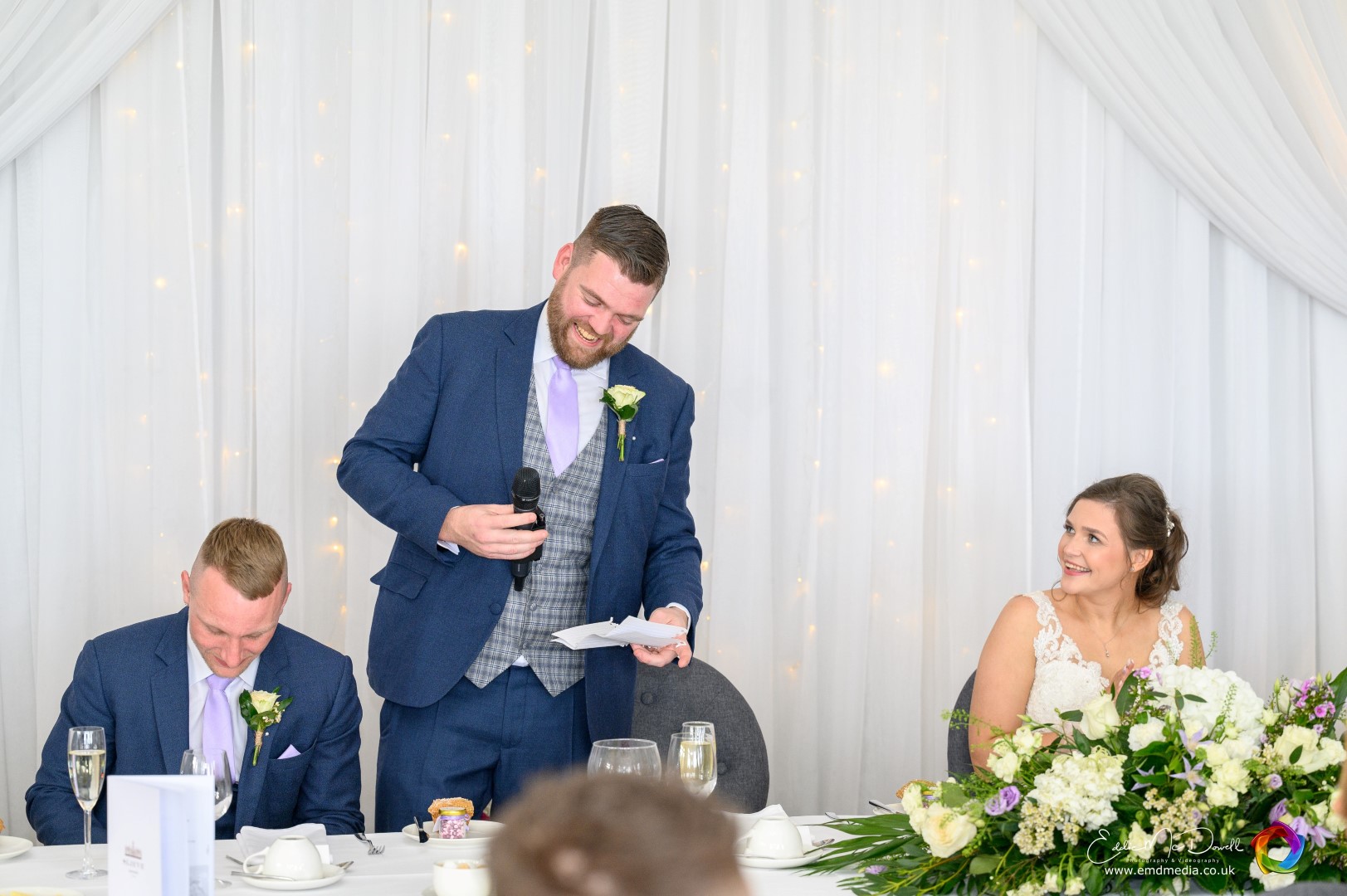 Slieve DOnard Marine Lawn Wedding Photos Emd Media (107)